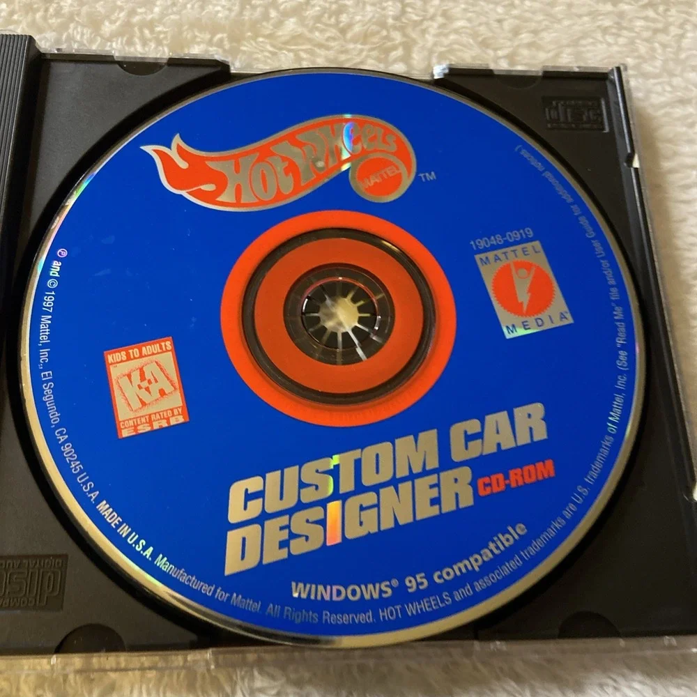 Hot‎ Wheels Custom Car Designer CD-Rom 1997